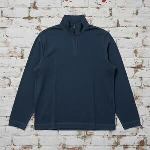 Nautica Men's Long Sleeve Quarter Zip Sweatshirt - Medium